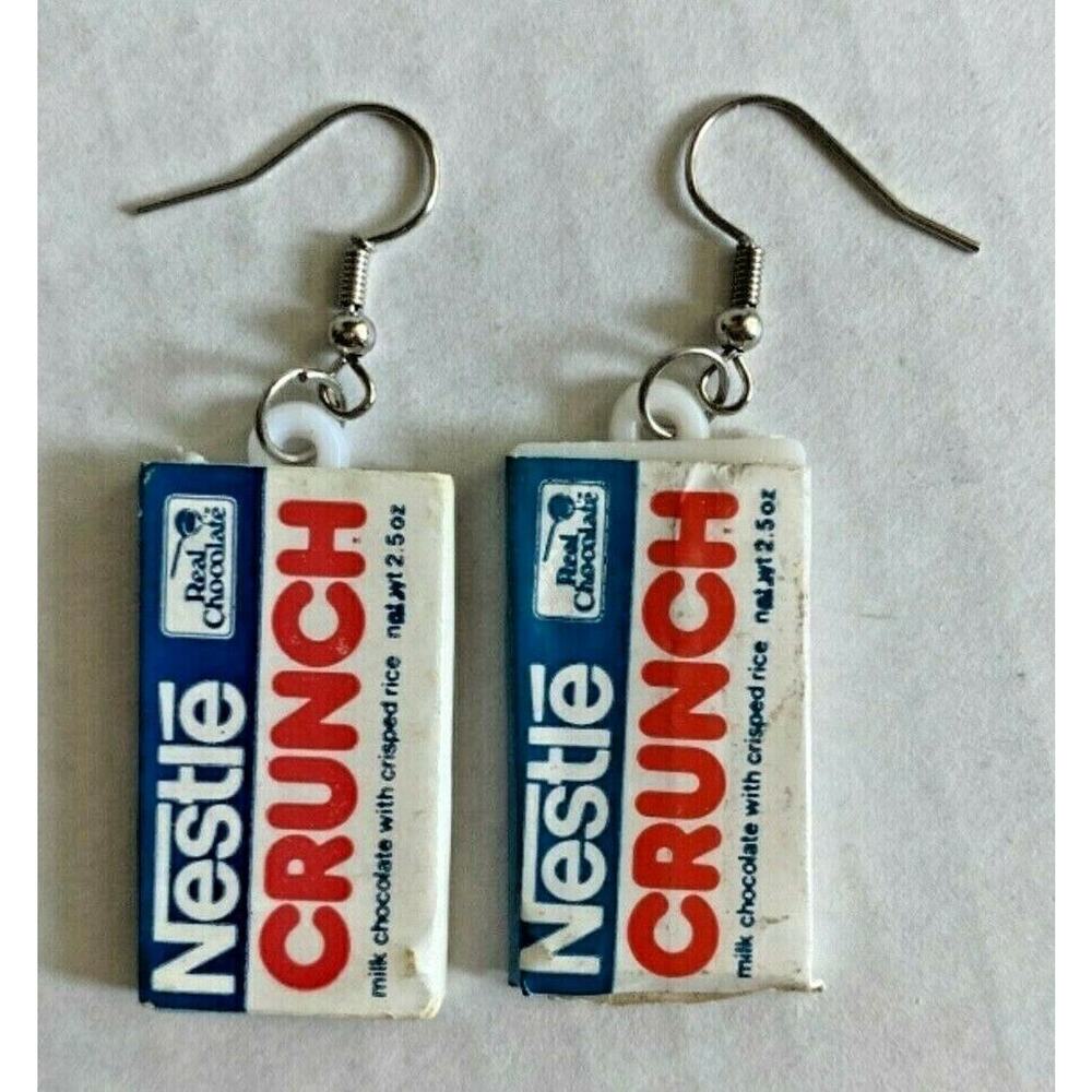 New from Vintage Mini Nestle Crunch Bar Food Charms Costume‎ Jewelry C12